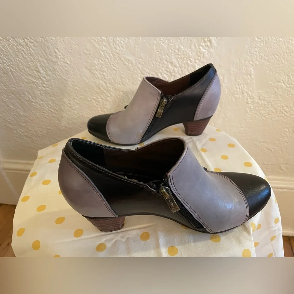 Spring Step L'Artiste Women's Greentea Dress Booties Vintage Victorian Look 37 - Picture 3 of 10